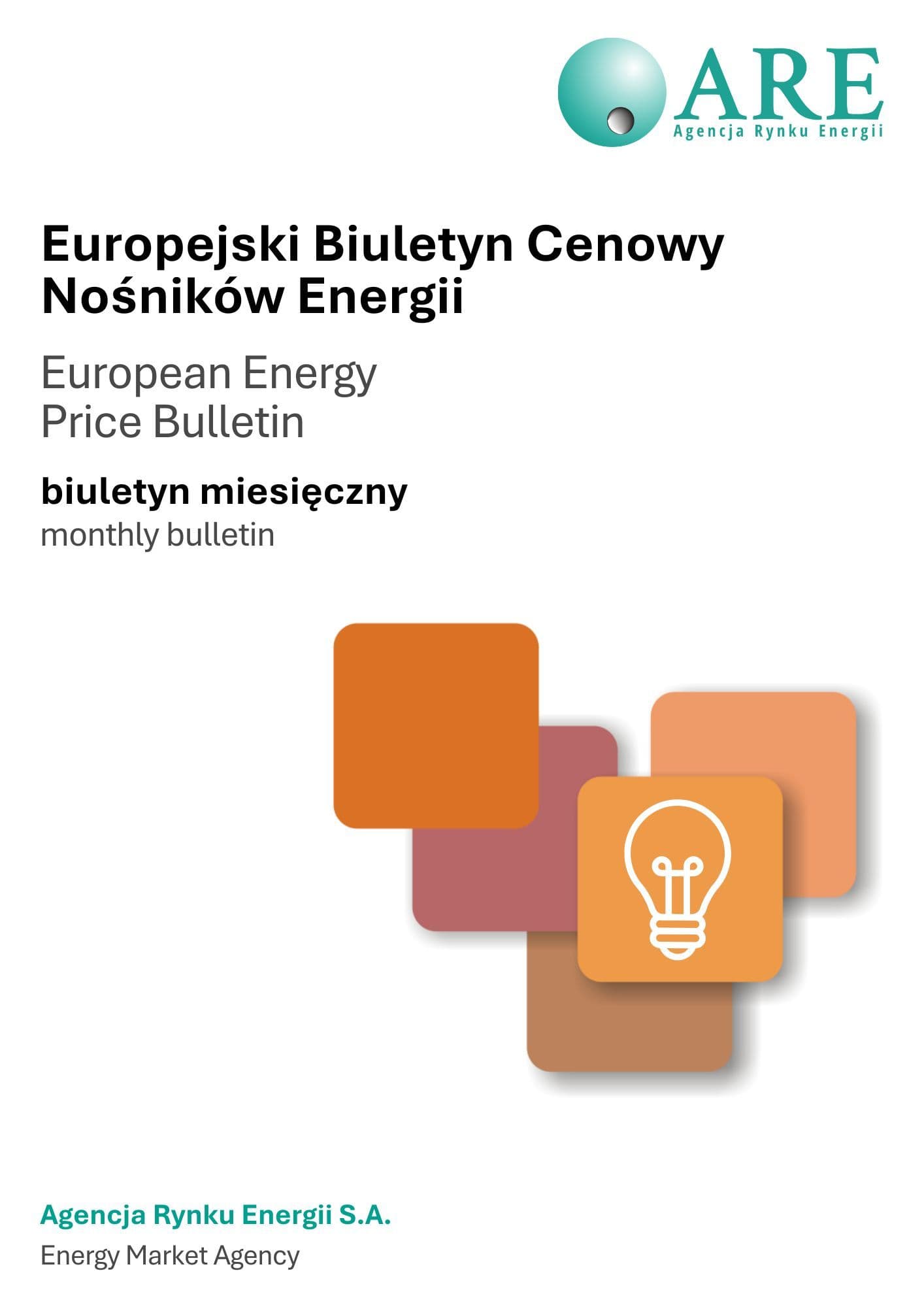 EUROPEJSKI BIULETYN CENOWY NOŚNIKÓW ENERGII