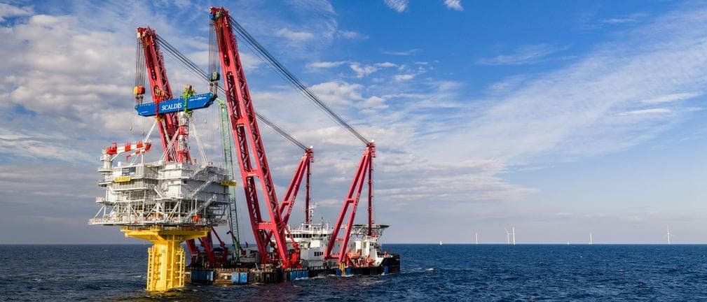 Na Bałtyku zakończono instalację wszystkich 78 fundamentów pierwszej farmy wiatrowej Orlenu