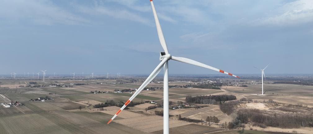 Tauron uruchomił farmę wiatrową 24 MW pod Sieradzem