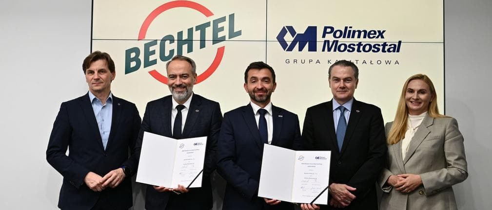 Polimex Mostostal zawarł umowę z Bechtel na realizację kluczowej infrastruktury dla projektu AP1000